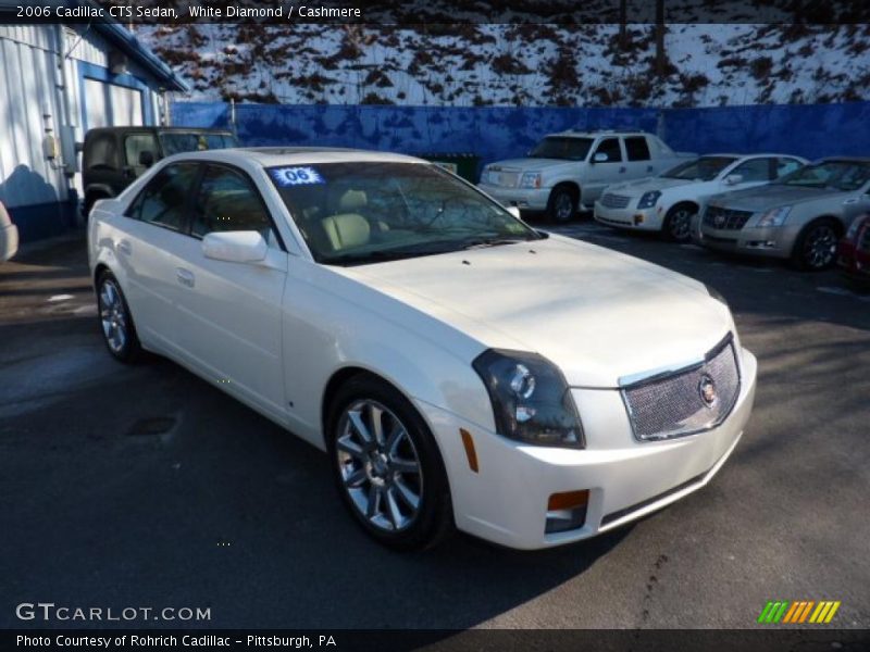 White Diamond / Cashmere 2006 Cadillac CTS Sedan