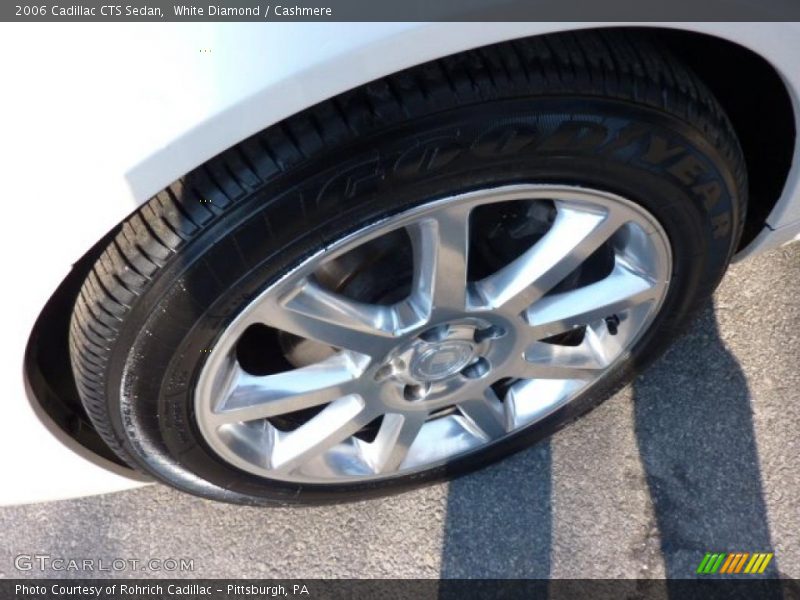 White Diamond / Cashmere 2006 Cadillac CTS Sedan