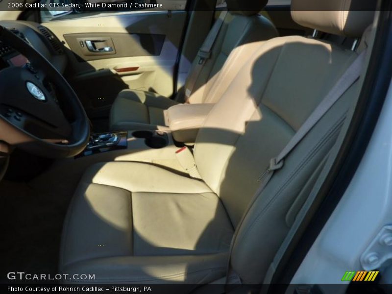 White Diamond / Cashmere 2006 Cadillac CTS Sedan