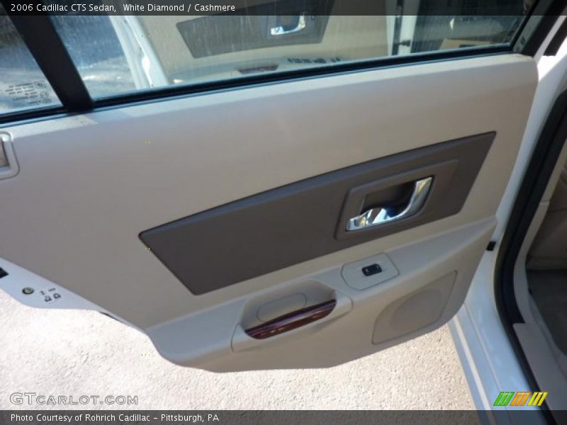 White Diamond / Cashmere 2006 Cadillac CTS Sedan
