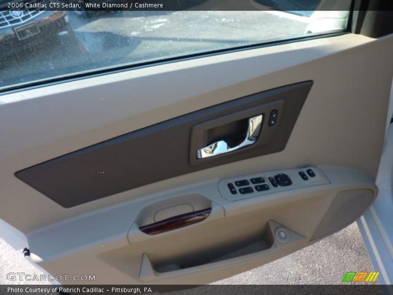 White Diamond / Cashmere 2006 Cadillac CTS Sedan