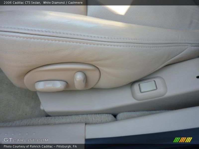 White Diamond / Cashmere 2006 Cadillac CTS Sedan
