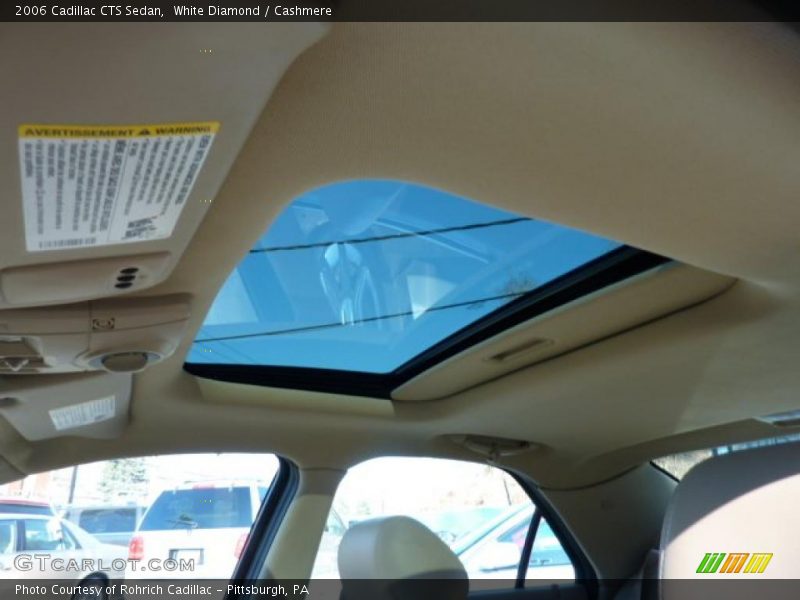 White Diamond / Cashmere 2006 Cadillac CTS Sedan