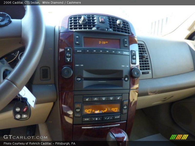 White Diamond / Cashmere 2006 Cadillac CTS Sedan