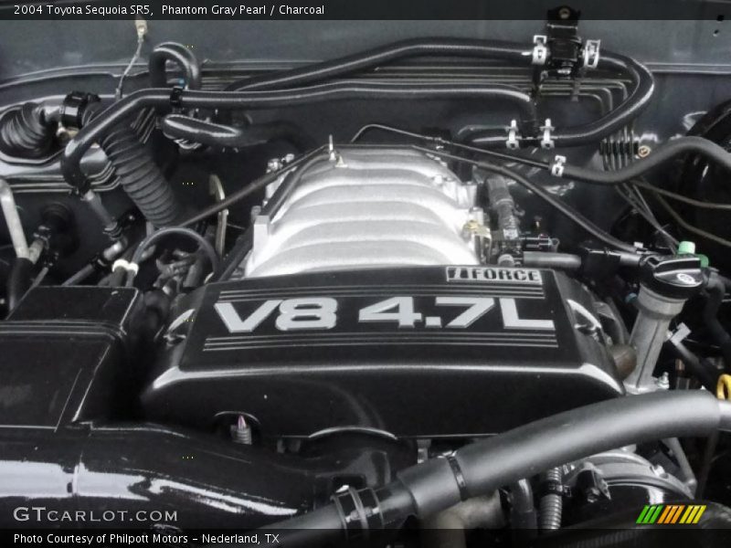 Phantom Gray Pearl / Charcoal 2004 Toyota Sequoia SR5