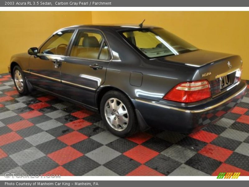 Carbon Gray Pearl / Parchment 2003 Acura RL 3.5 Sedan
