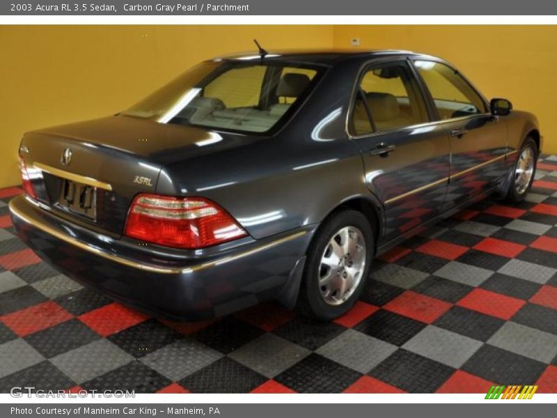 Carbon Gray Pearl / Parchment 2003 Acura RL 3.5 Sedan
