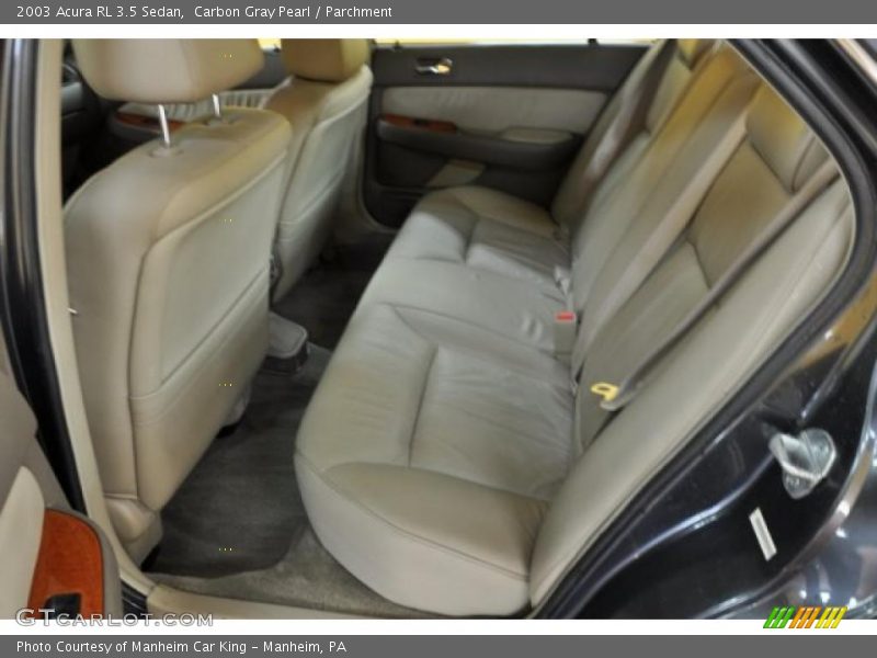 Carbon Gray Pearl / Parchment 2003 Acura RL 3.5 Sedan