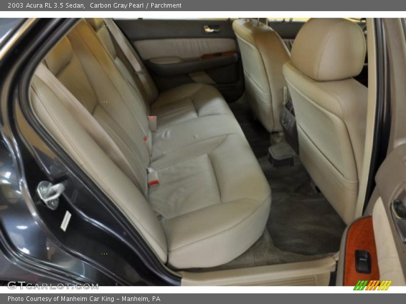 Carbon Gray Pearl / Parchment 2003 Acura RL 3.5 Sedan