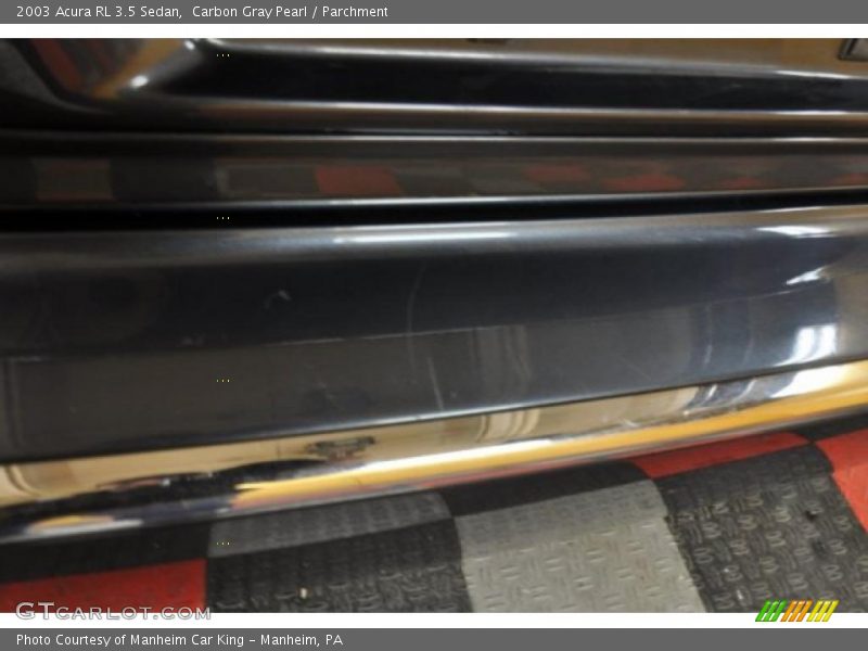 Carbon Gray Pearl / Parchment 2003 Acura RL 3.5 Sedan