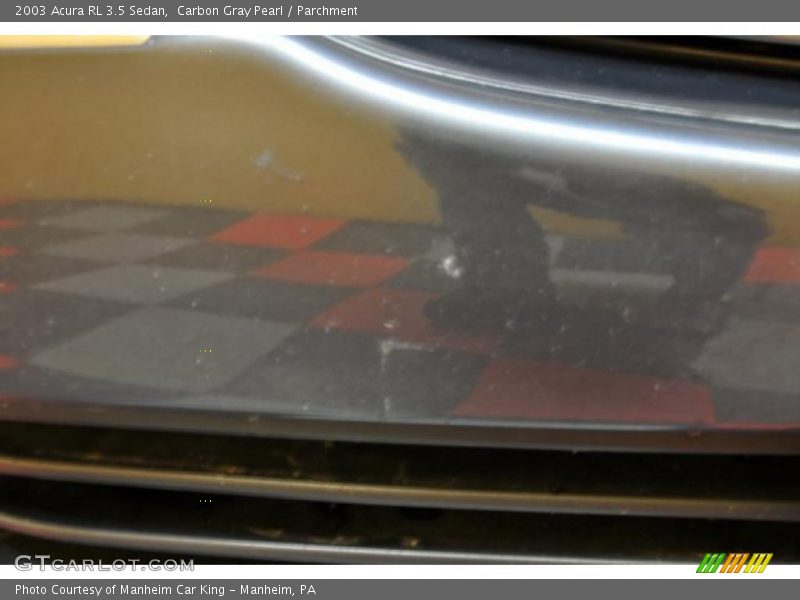 Carbon Gray Pearl / Parchment 2003 Acura RL 3.5 Sedan