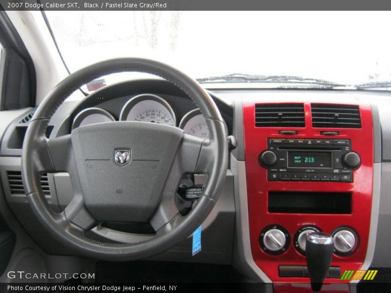 Dashboard of 2007 Caliber SXT