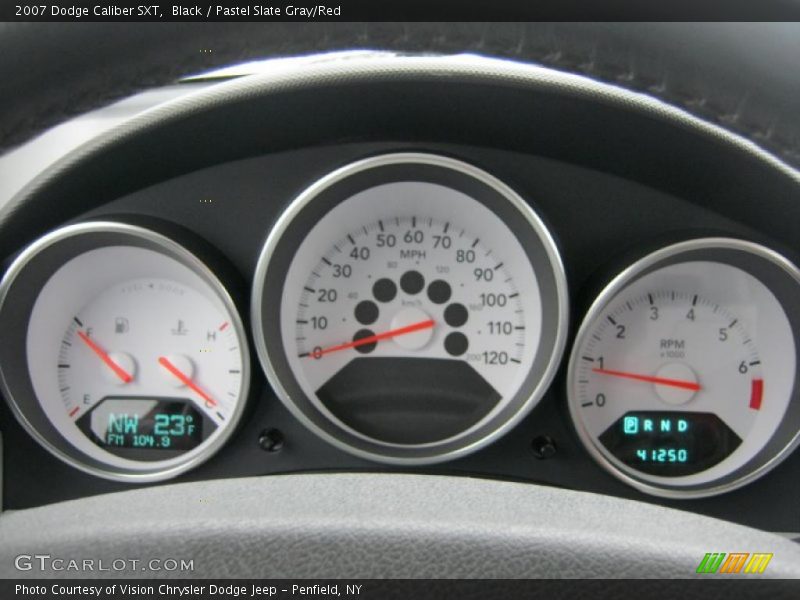  2007 Caliber SXT SXT Gauges