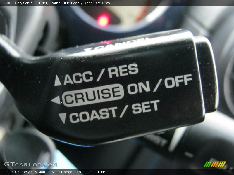 Patriot Blue Pearl / Dark Slate Gray 2003 Chrysler PT Cruiser