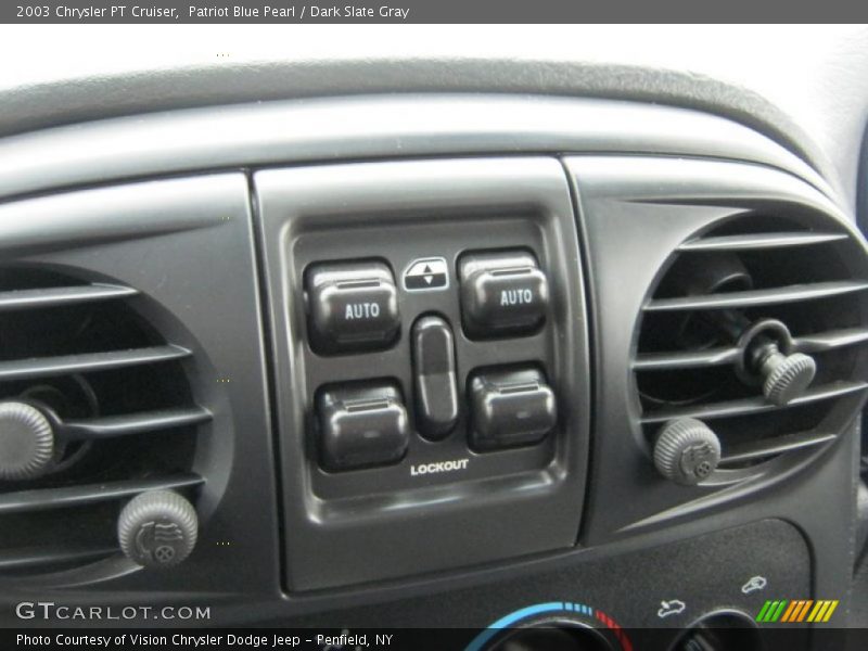 Patriot Blue Pearl / Dark Slate Gray 2003 Chrysler PT Cruiser