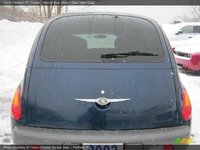 Patriot Blue Pearl / Dark Slate Gray 2003 Chrysler PT Cruiser