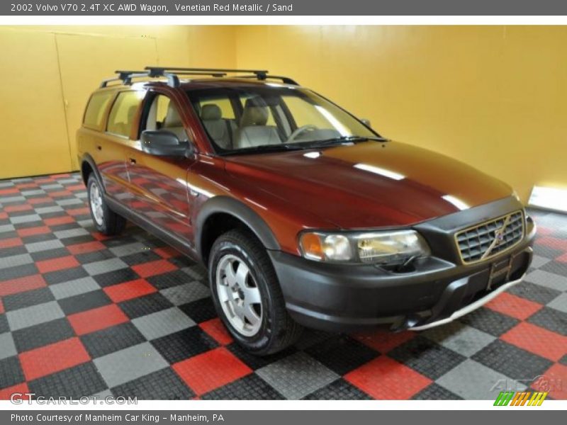 Venetian Red Metallic / Sand 2002 Volvo V70 2.4T XC AWD Wagon