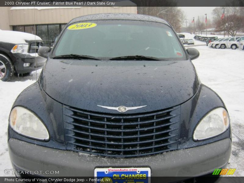 Patriot Blue Pearl / Dark Slate Gray 2003 Chrysler PT Cruiser