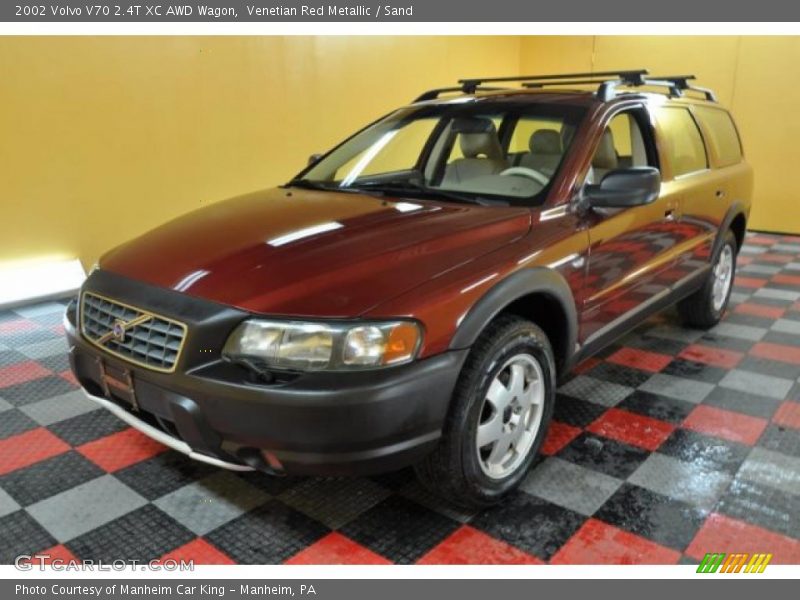 Venetian Red Metallic / Sand 2002 Volvo V70 2.4T XC AWD Wagon
