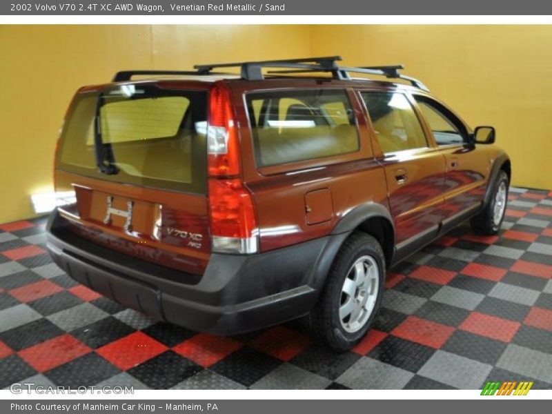 Venetian Red Metallic / Sand 2002 Volvo V70 2.4T XC AWD Wagon