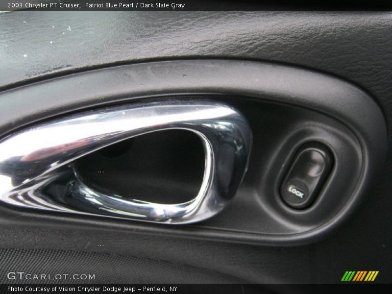 Patriot Blue Pearl / Dark Slate Gray 2003 Chrysler PT Cruiser