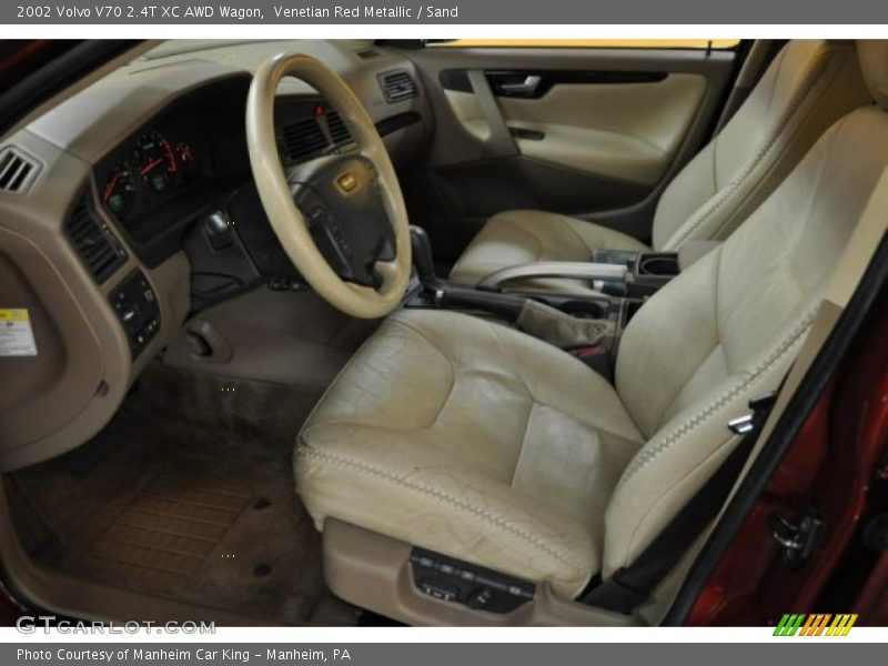 Venetian Red Metallic / Sand 2002 Volvo V70 2.4T XC AWD Wagon