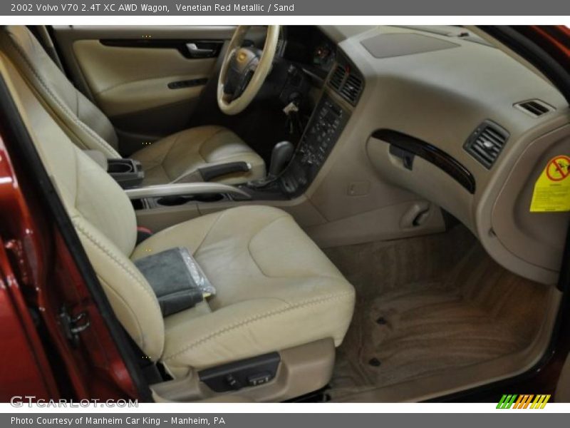 Venetian Red Metallic / Sand 2002 Volvo V70 2.4T XC AWD Wagon
