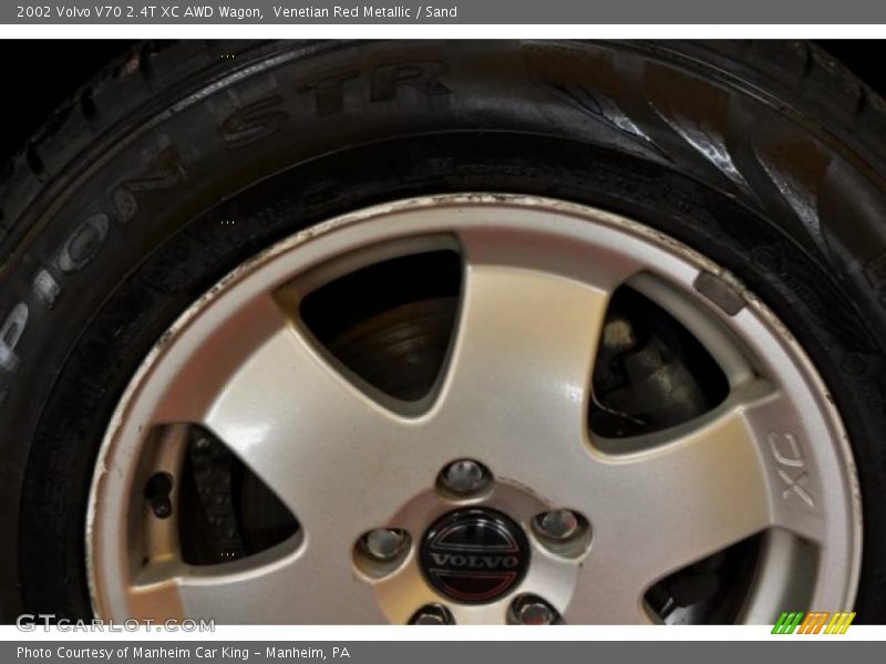 Venetian Red Metallic / Sand 2002 Volvo V70 2.4T XC AWD Wagon