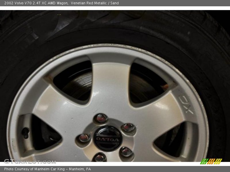 Venetian Red Metallic / Sand 2002 Volvo V70 2.4T XC AWD Wagon