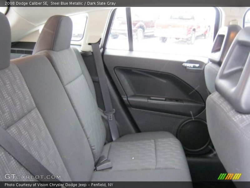 Steel Blue Metallic / Dark Slate Gray 2008 Dodge Caliber SE