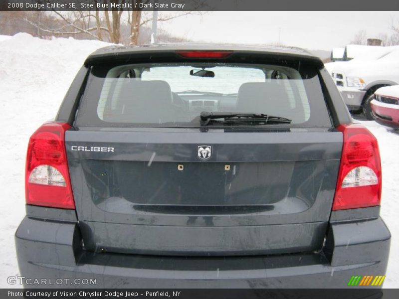 Steel Blue Metallic / Dark Slate Gray 2008 Dodge Caliber SE