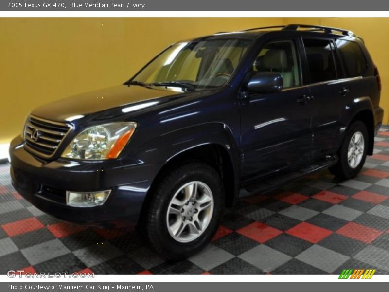 Blue Meridian Pearl / Ivory 2005 Lexus GX 470