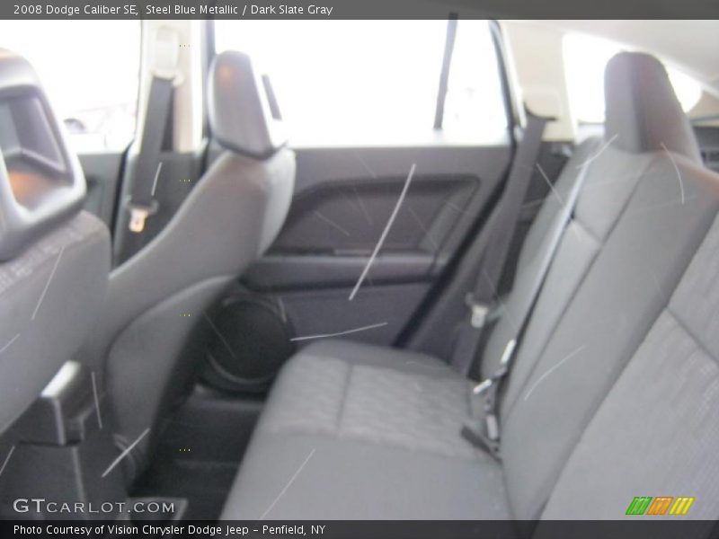 Steel Blue Metallic / Dark Slate Gray 2008 Dodge Caliber SE