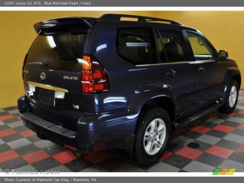 Blue Meridian Pearl / Ivory 2005 Lexus GX 470
