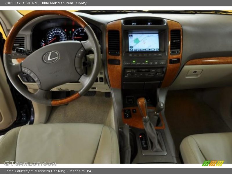 Blue Meridian Pearl / Ivory 2005 Lexus GX 470