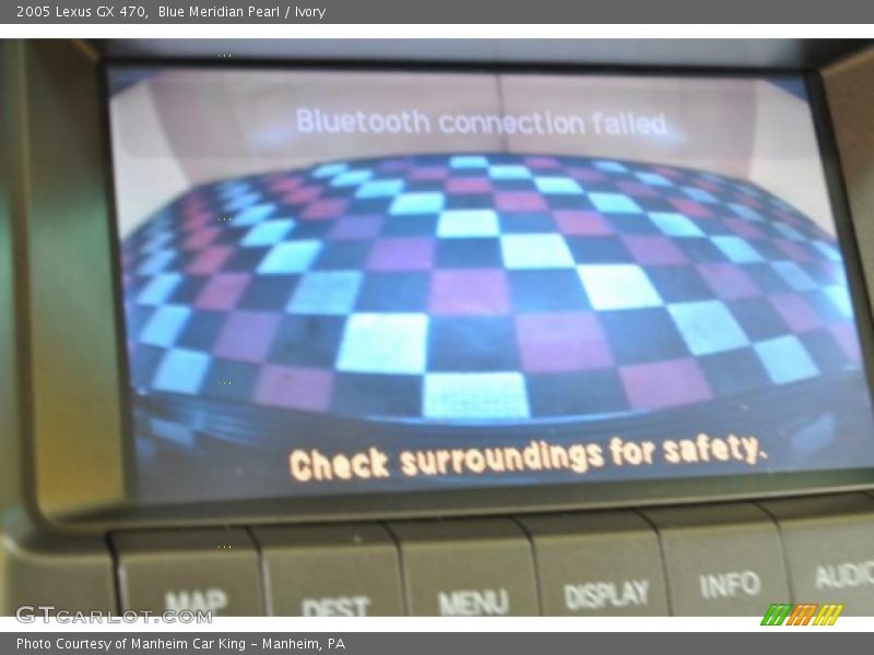 Blue Meridian Pearl / Ivory 2005 Lexus GX 470