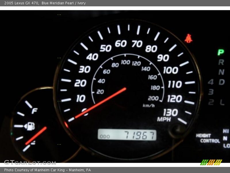 Blue Meridian Pearl / Ivory 2005 Lexus GX 470