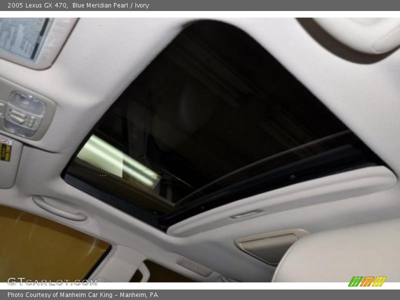 Blue Meridian Pearl / Ivory 2005 Lexus GX 470