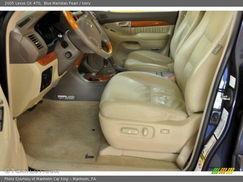 Blue Meridian Pearl / Ivory 2005 Lexus GX 470