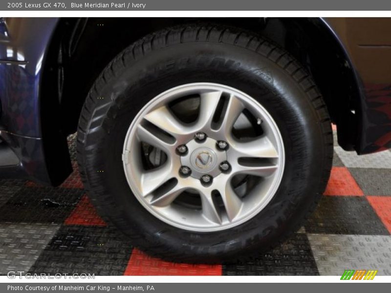 Blue Meridian Pearl / Ivory 2005 Lexus GX 470