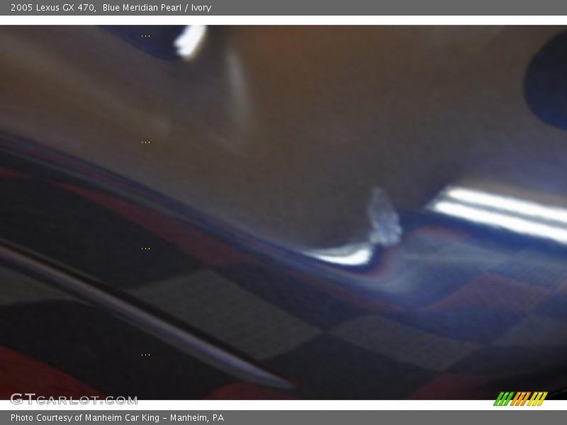 Blue Meridian Pearl / Ivory 2005 Lexus GX 470