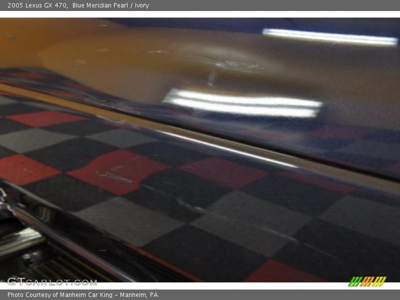 Blue Meridian Pearl / Ivory 2005 Lexus GX 470