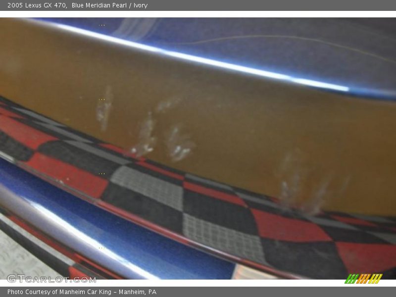 Blue Meridian Pearl / Ivory 2005 Lexus GX 470