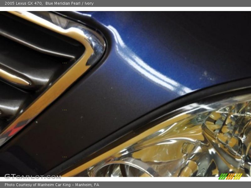 Blue Meridian Pearl / Ivory 2005 Lexus GX 470