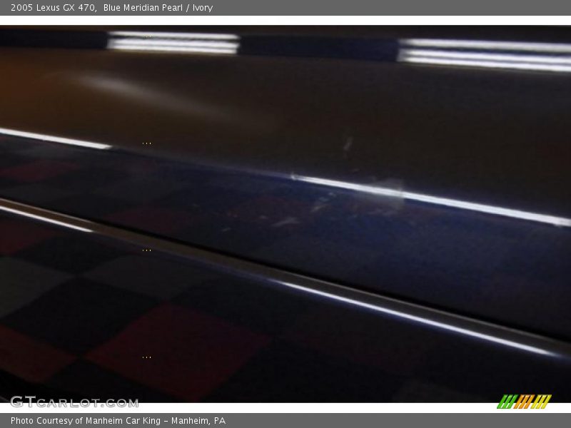 Blue Meridian Pearl / Ivory 2005 Lexus GX 470