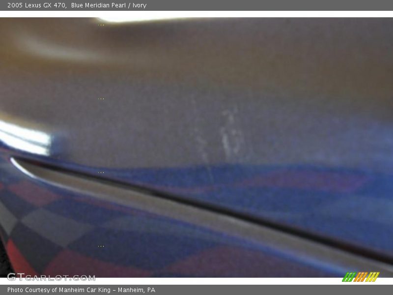 Blue Meridian Pearl / Ivory 2005 Lexus GX 470