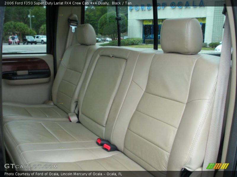 Black / Tan 2006 Ford F350 Super Duty Lariat FX4 Crew Cab 4x4 Dually