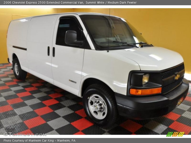 Summit White / Medium Dark Pewter 2006 Chevrolet Express 2500 Extended Commercial Van