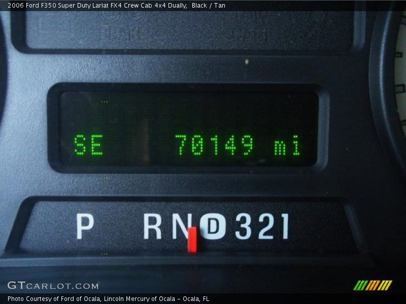 Black / Tan 2006 Ford F350 Super Duty Lariat FX4 Crew Cab 4x4 Dually