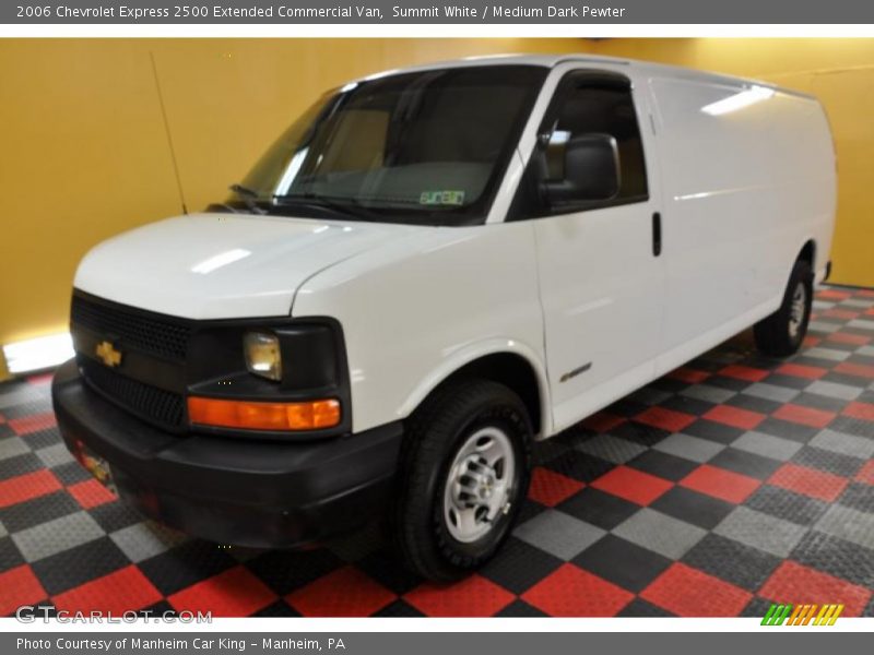 Summit White / Medium Dark Pewter 2006 Chevrolet Express 2500 Extended Commercial Van